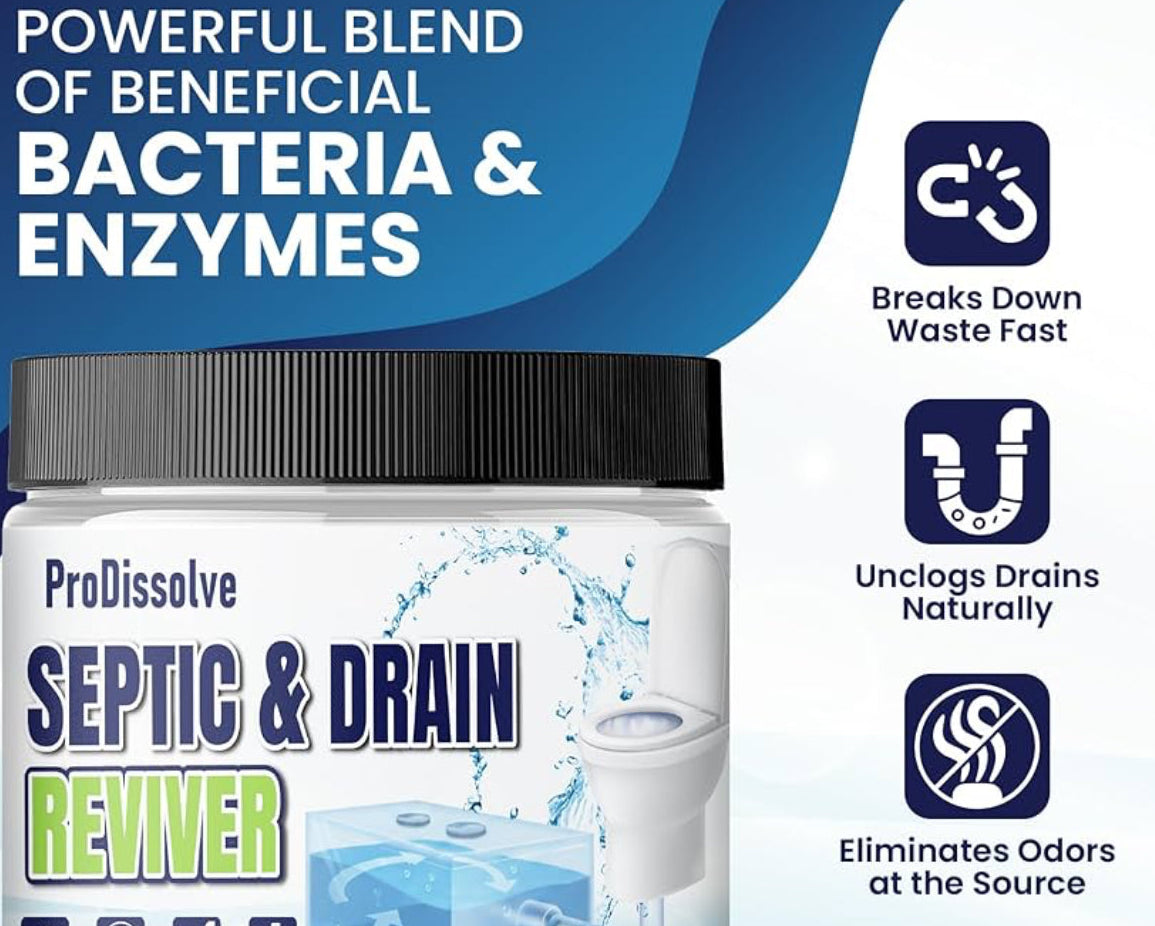 ProDissolve Septic System Reviver 2lb - Septic Tank Treatment