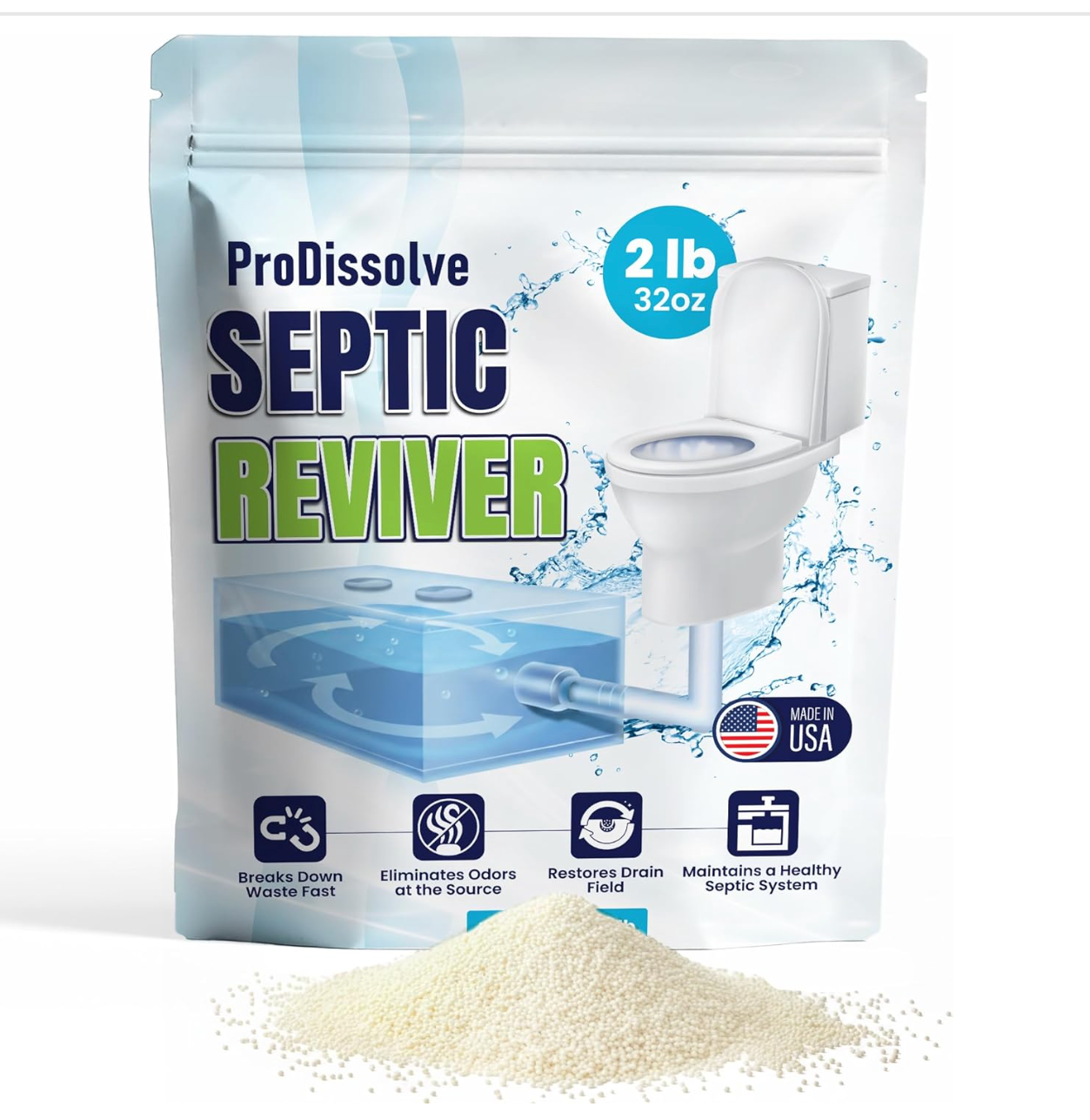 ProDissolve Septic System Reviver 2lb